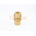 BRASS FIRE HOSE COUPLING